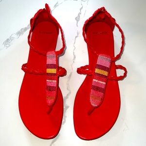 Cole Haan flat sandals, Never worn